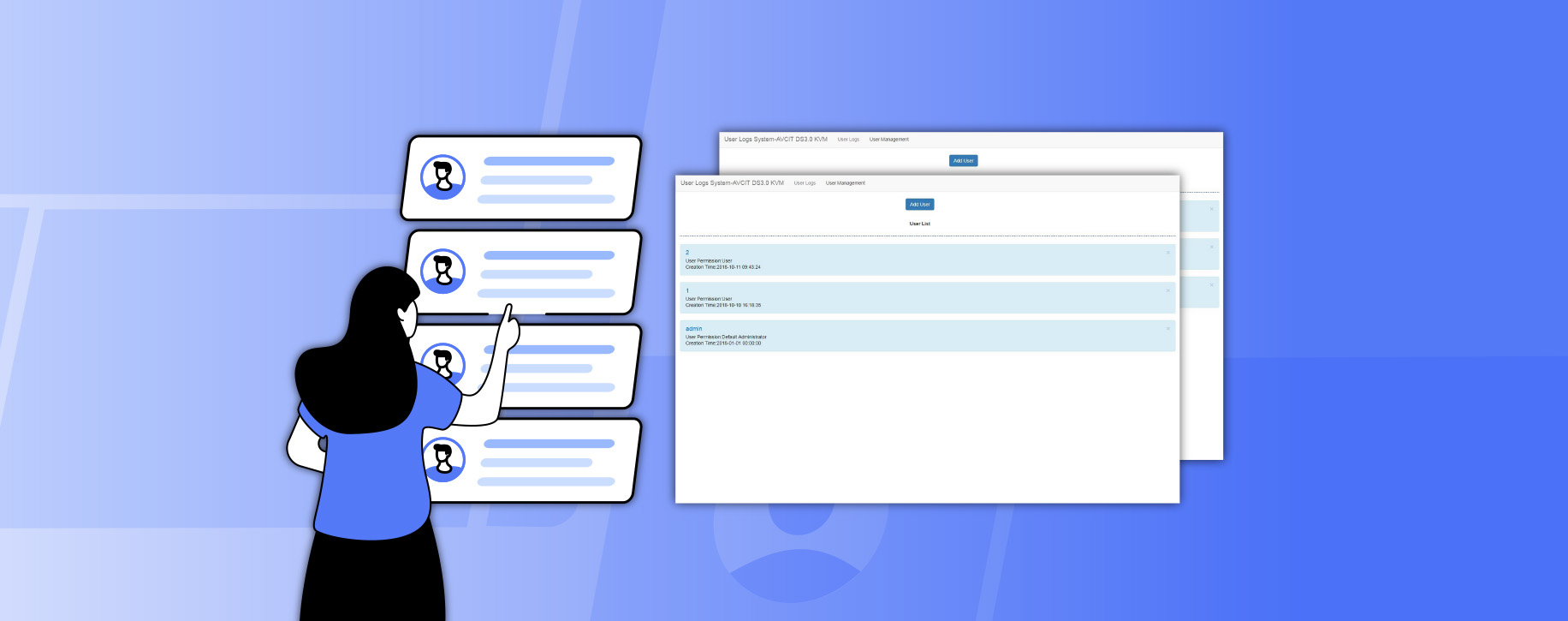 High Lights of KVM User Logs Software