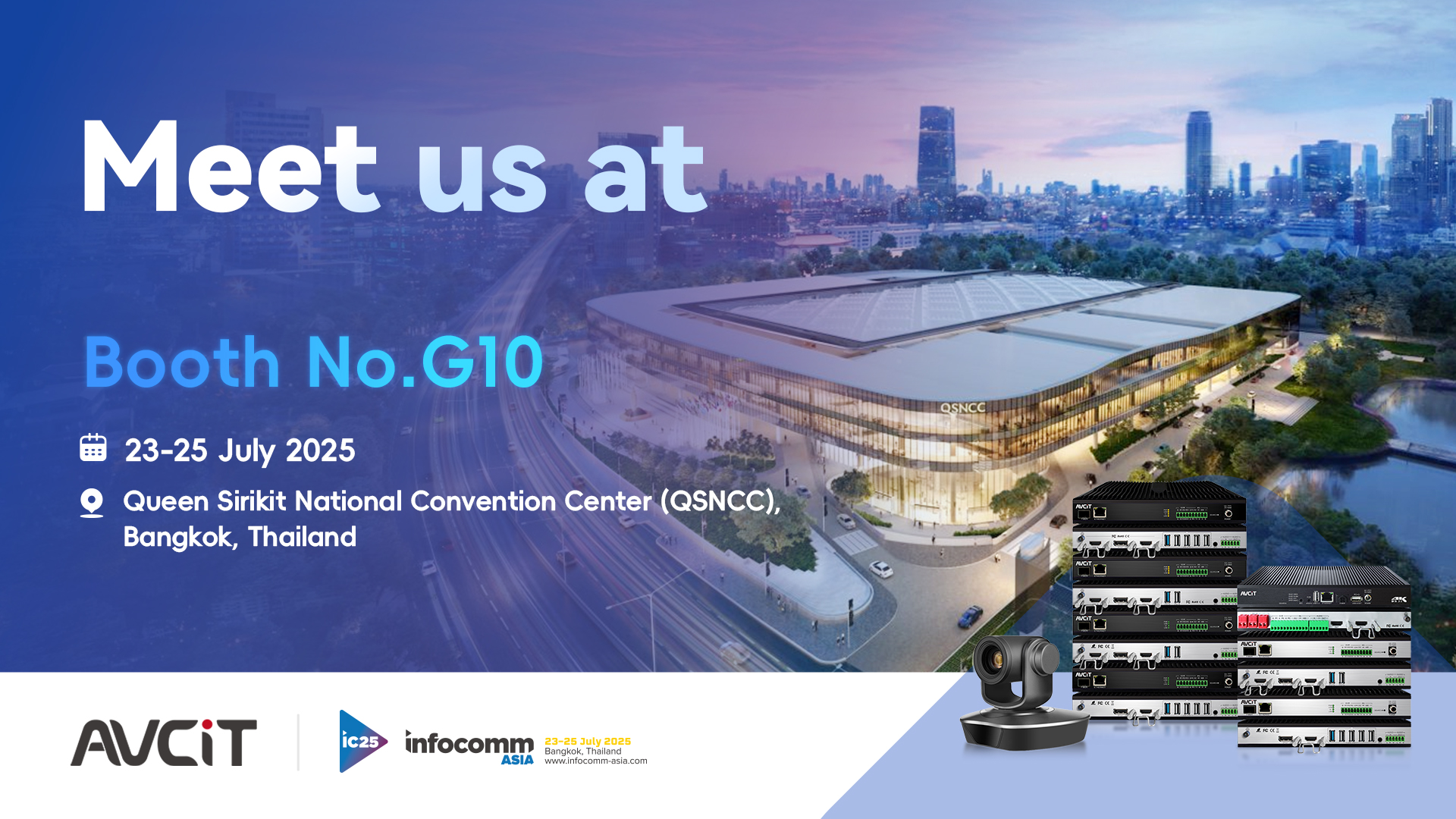 Encuéntrenos en InfoComm Asia 2025